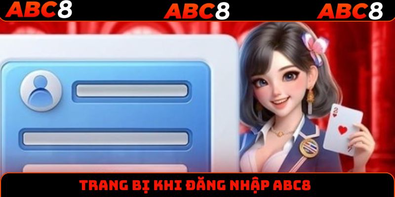 Trang bị khi đăng nhập ABC8